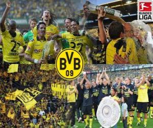 Puzzle BV 09 Borussia Dortmund, Bundesliga πρωταθλητές 2010-11